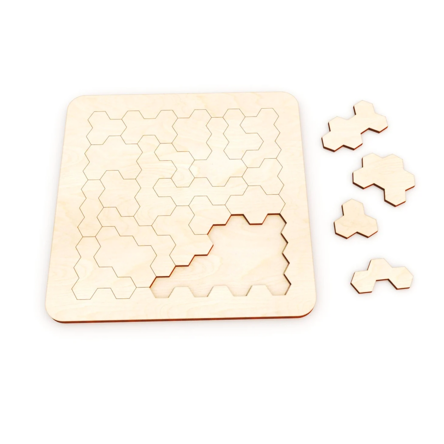 Brain teaser honeycomb big puzzle