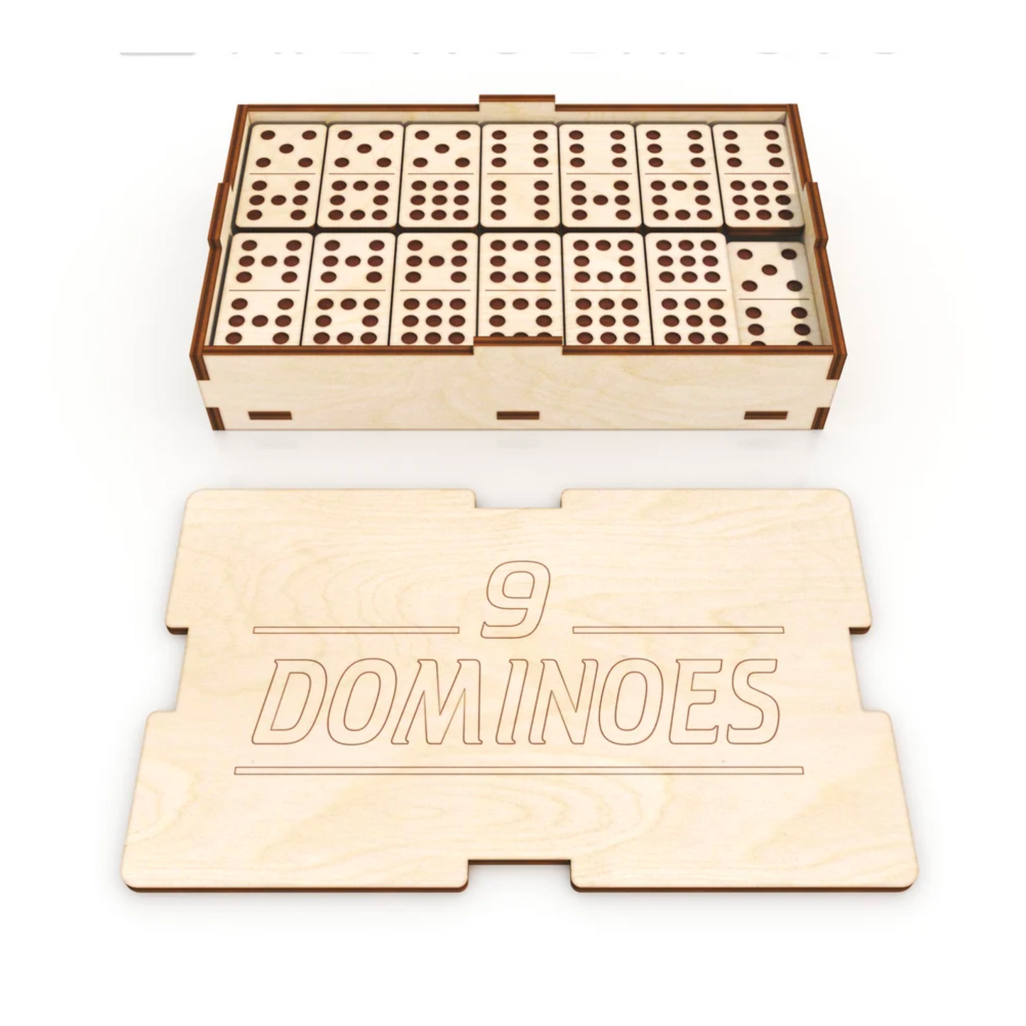 Domino full size puzzle