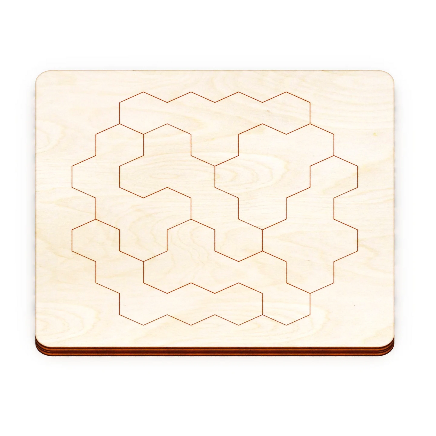 Brain teaser honeycomb small puzzle