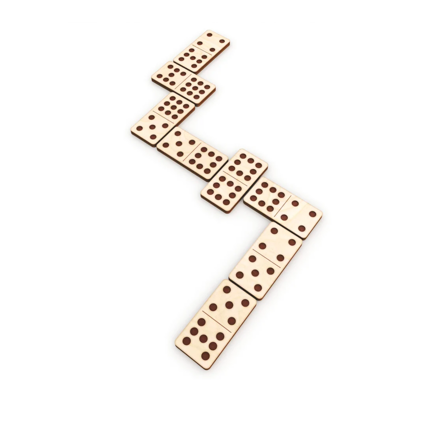 Domino full size puzzle