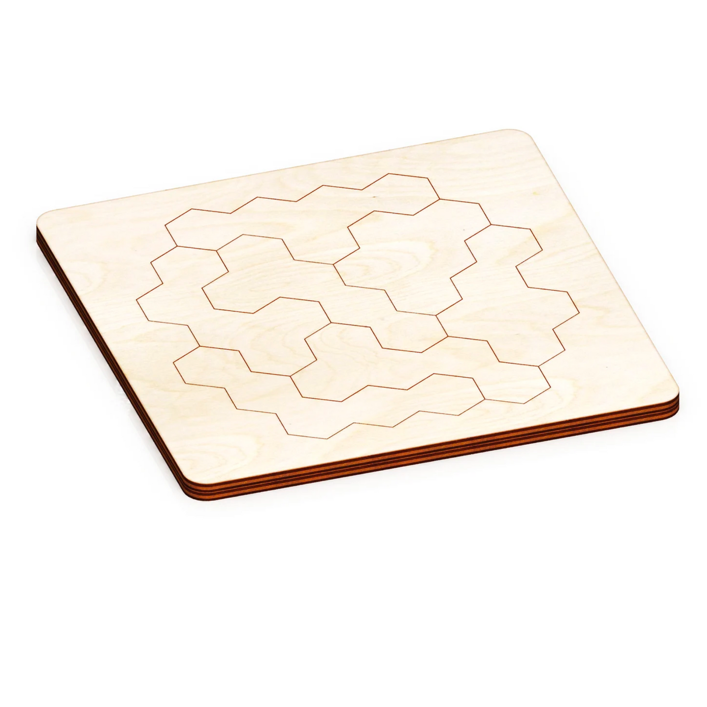 Brain teaser honeycomb small puzzle